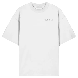 #Soßenbande (schwarze Schrift) - Organic Oversize Shirt